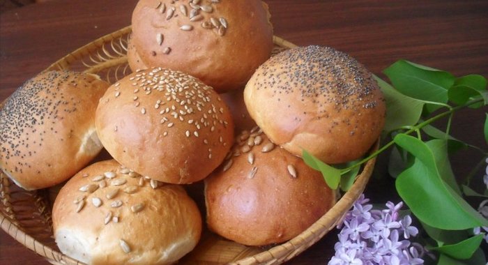 Булочки бутербродные