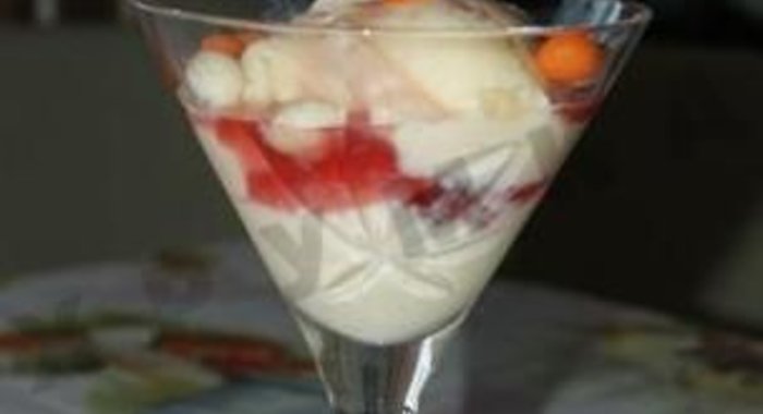 Домашнее молочное мороженое