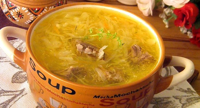 Щи суточные из квашеной капусты