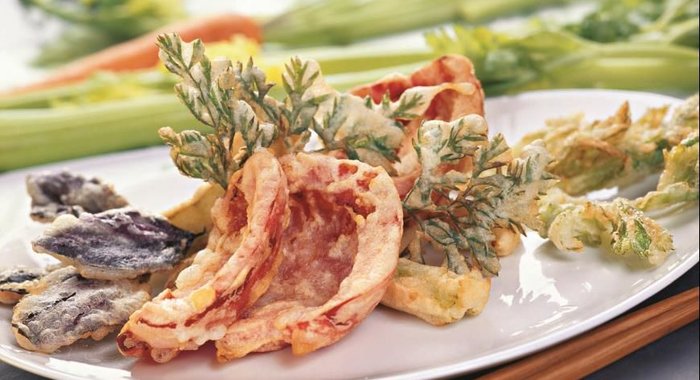 Овощи в темпуре