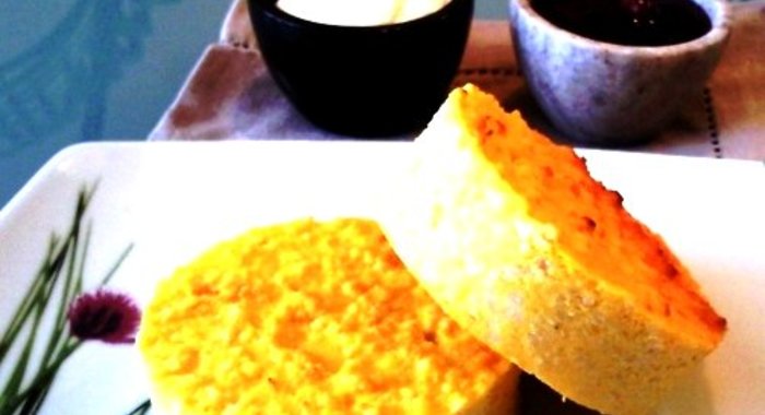 Запеканка из тыквы с творогом