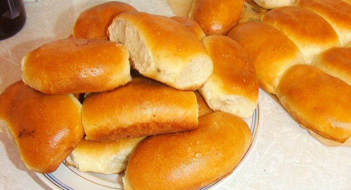 Пирожки в микроволновке