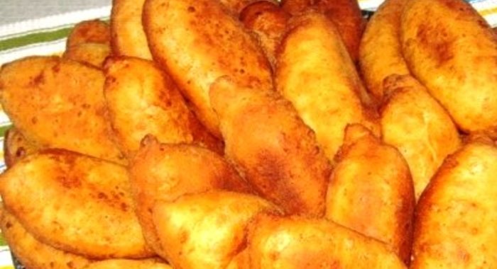 Пирожки с яйцом и мясом