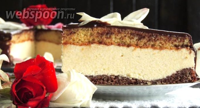 Торт «Птичье молоко» с манкой