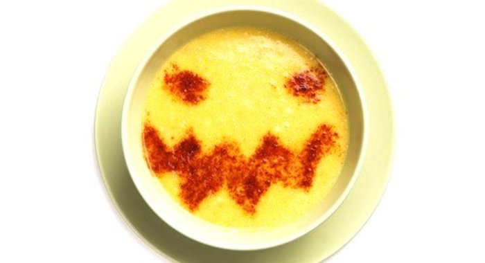 Тыквенный печеный крем