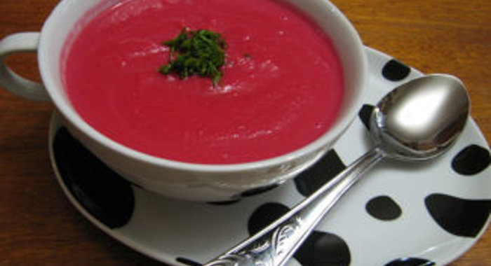 Свекольный суп-пюре