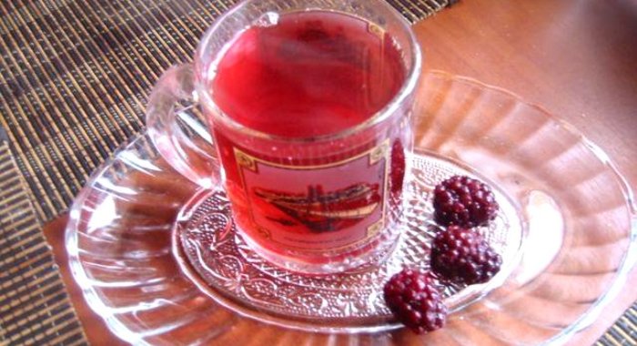 Компот из ежевики