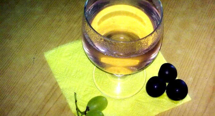 Сливово-виноградный компот