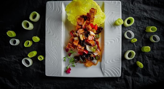 Овощи в кисло-сладком соусе