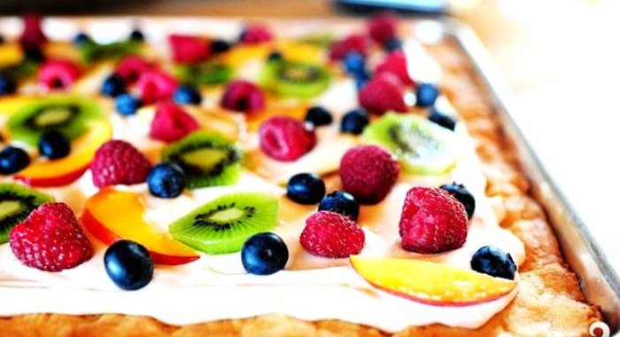 Фруктовая пицца