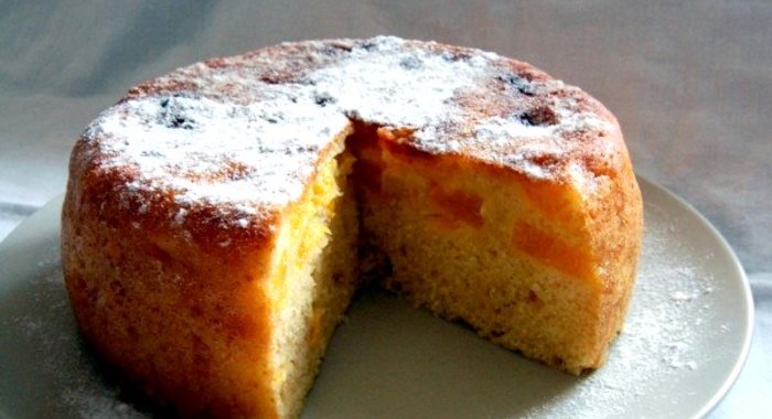 Апельсиновый пирог в мультиварке