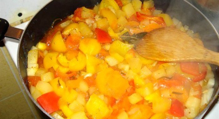 Овощи тушеные