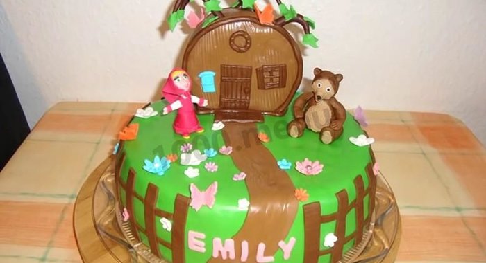 Торт Маша и Медведь