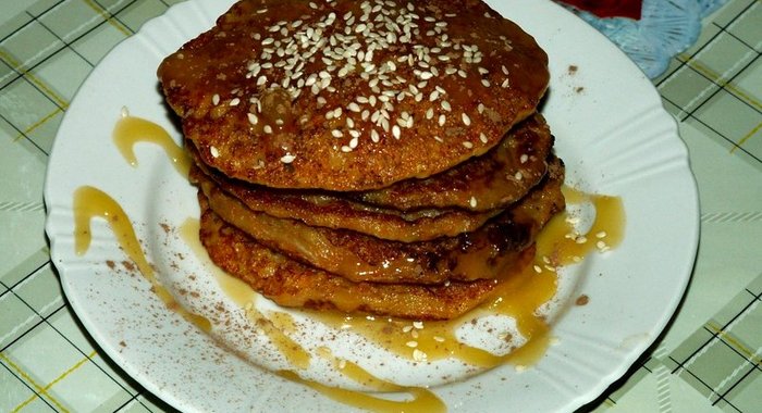 Диетические оладьи из тыквы