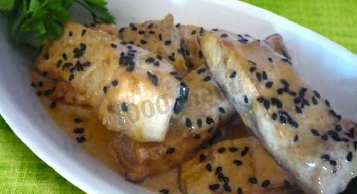 Желтохвост в пряном маринаде