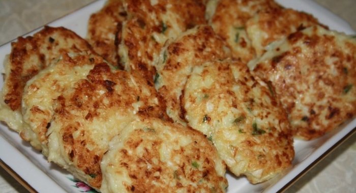 Румяные капустные котлетки