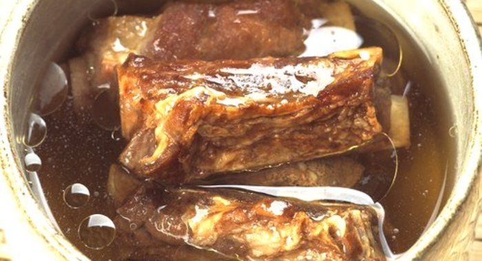 «Черепаховый» телячий суп