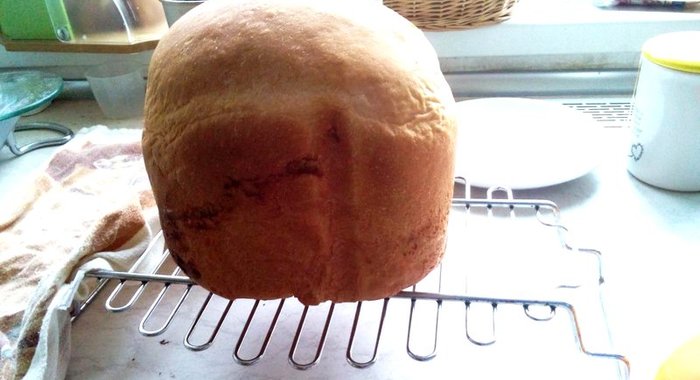 Хлеб на кислом молоке