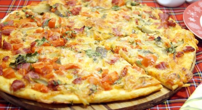 Тонкая пицца