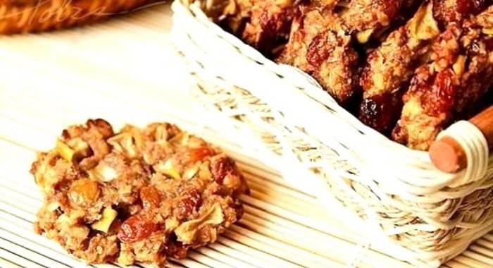Овсяное печенье без муки, яиц и масла