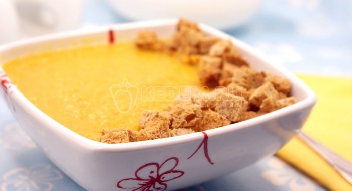 Морковный суп пюре