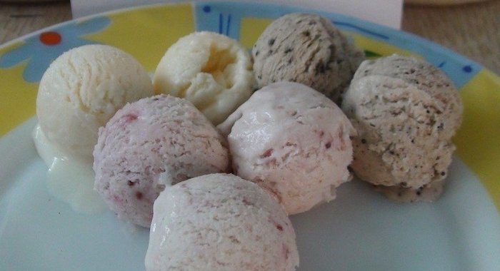 Мороженое из яиц и сливок