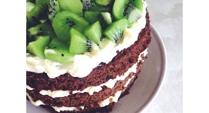 Торт «Красный бархат» с сырным кремом