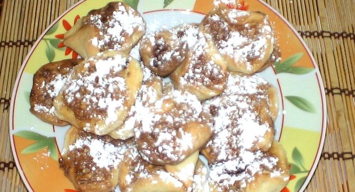 Песочное ореховое печенье