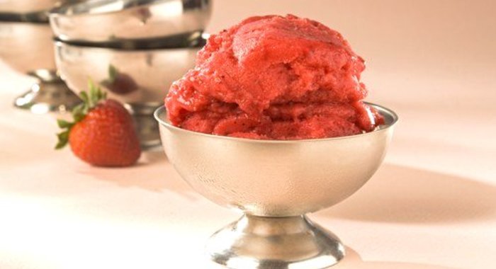 Арбузно-клубничное мороженое