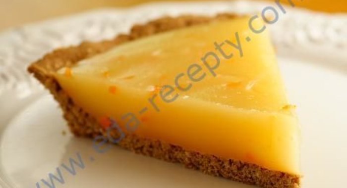 Лимонный пирог с апельсином