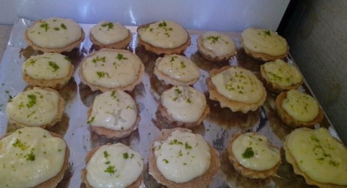 Кексы с лимонным кремом