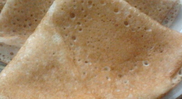 Блинчики с крахмалом