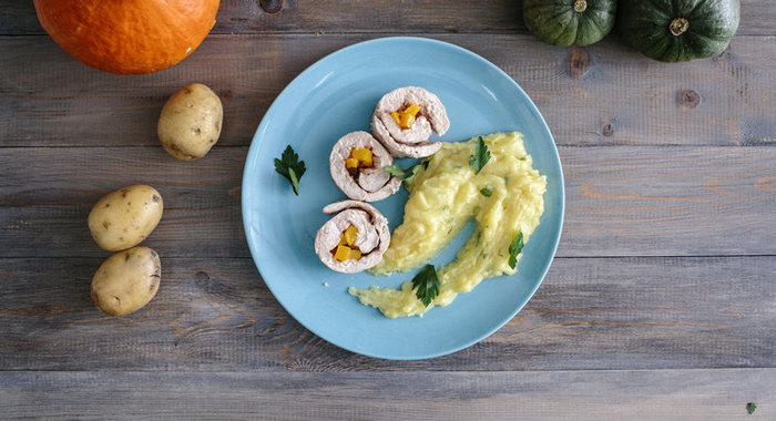 Рулет из индейки