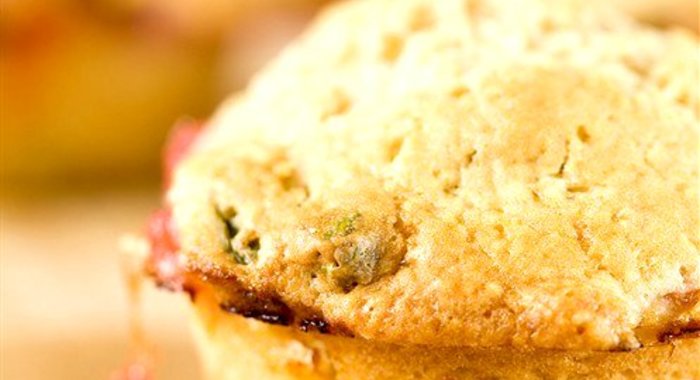 Кекс с ревенем