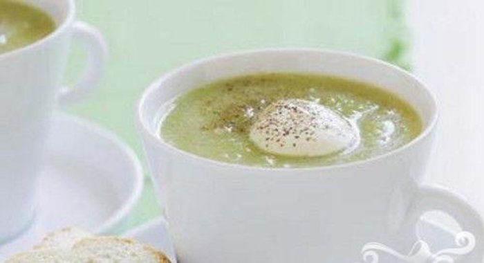 Суп-пюре из фенхеля и брокколи