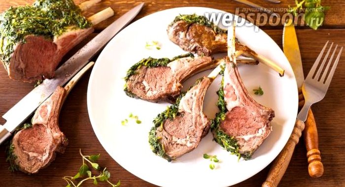 Котлеты из баранины с мятой