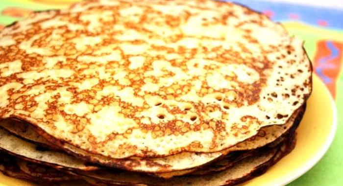 Блины на кислом молоке
