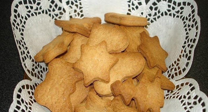 Песочное медовое печенье