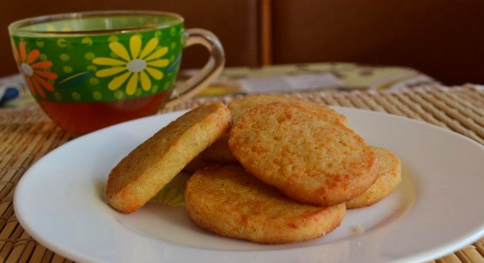 Сырное печенье с перцем