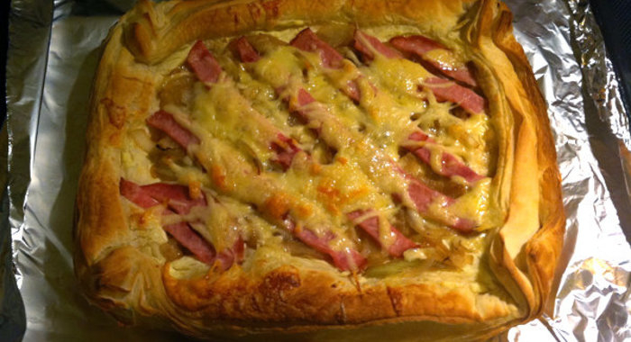 Пирог с луком
