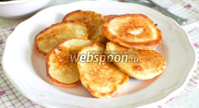 Оладьи на простокваше без яиц