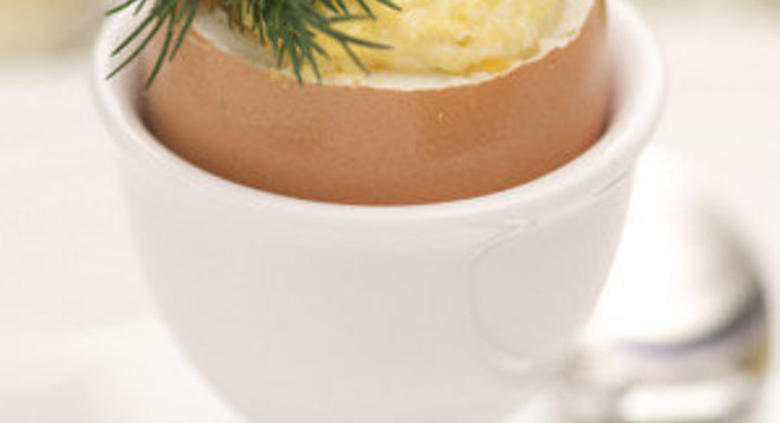 Омлет в скорлупках