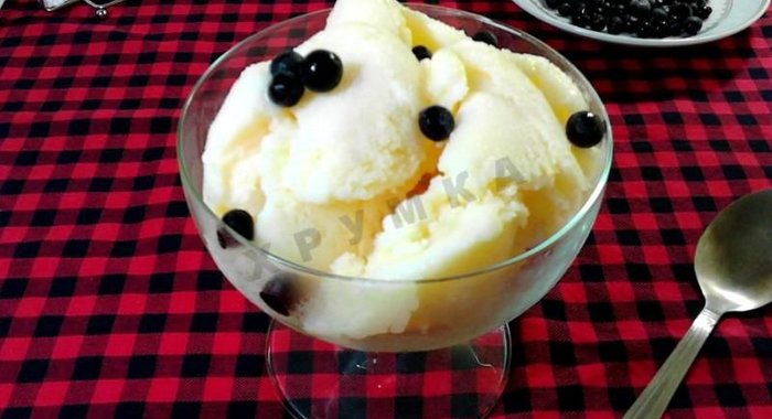 Домашнее мороженое из молока