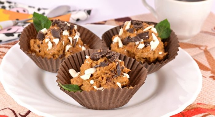 Пирожное Муравейник из печенья с творогом