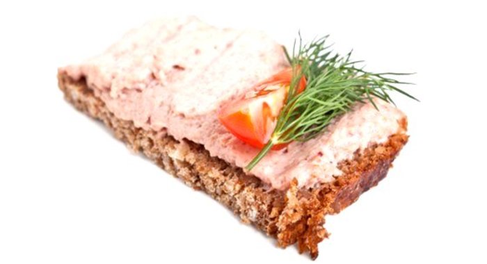 Горячие бутерброды с печенью трески