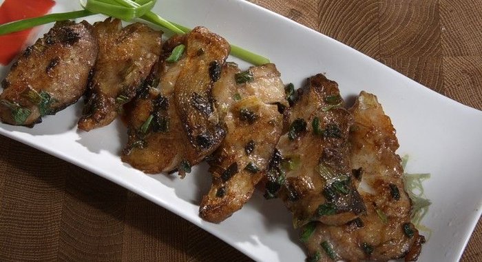 Судак в соевом маринаде