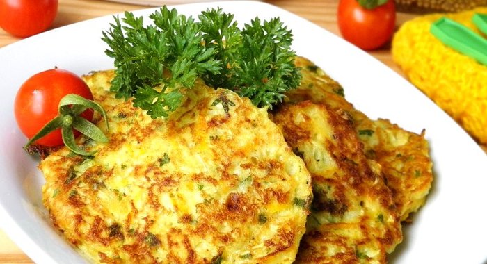 Оладьи из кабачков и моркови
