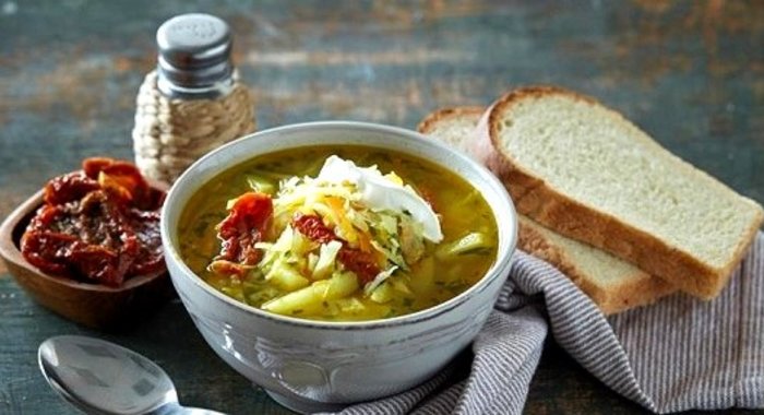 Щи с капустой