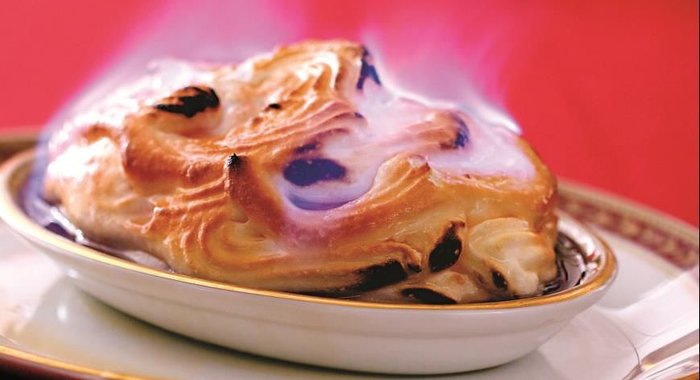 Мороженое царское в горячем виде