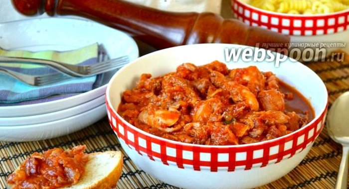 Соус-рагу из кролика